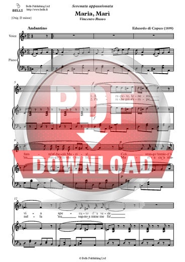 Capua, Eduardo di: Maria, Mar&igrave;