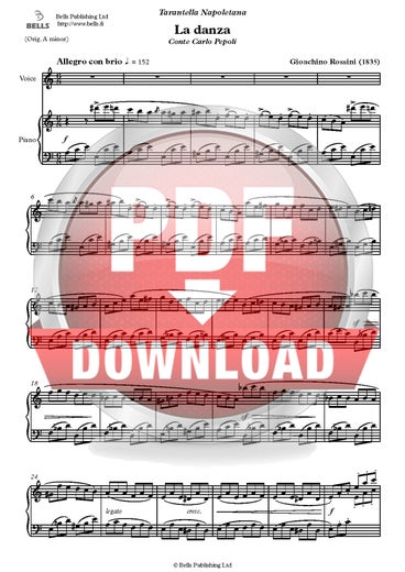 Rossini, Gioachino: La danza